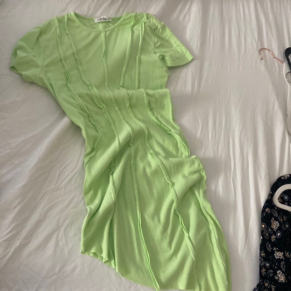 Light Green Mini Dress